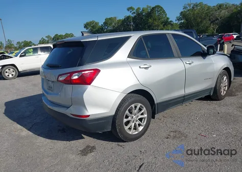 2020 Chevrolet Equinox Fwd Ls из США, поврежденный, VIN 3GNAXHEV6LS668067